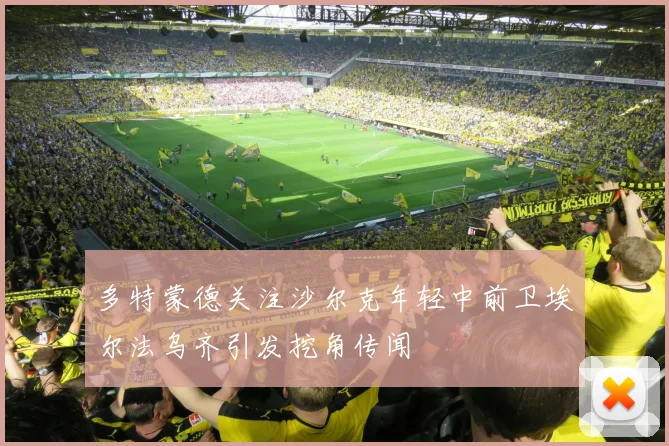 多特蒙德关注沙尔克年轻中前卫埃尔法乌齐引发挖角传闻